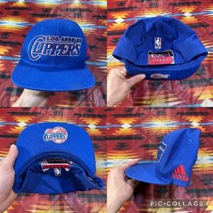 Los Angeles Clippers Boys Hat Snapback Blue Cap Basketball NBA Youth Kids Logo